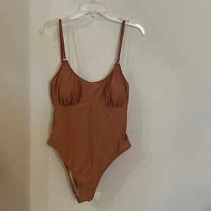 Women’s Nude/Tan One Piece